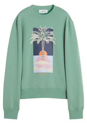 Lanvin printed sweatshirt - Green