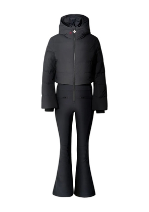 Perfect Moment Polar Flare hooded ski suit - Black