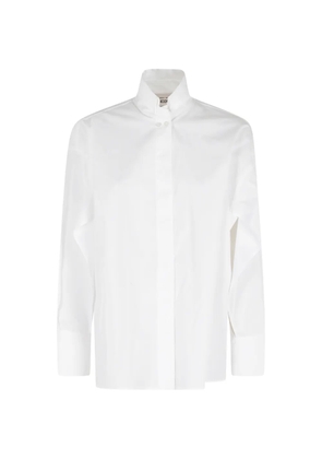 Semicouture Juana open back shirt - White