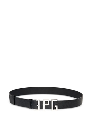 Jean Paul Gaultier JPG leather belt - Black