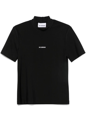 Han Kjøbenhavn logo-appliqué T-shirt - Black