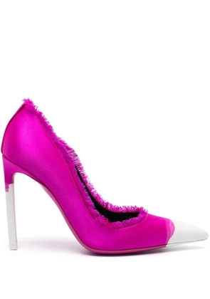 TOM FORD painted satin pumps - Pink
