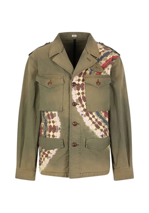 KHOKI tie-dye cotton jacket - Green