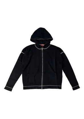 Max Mara hooded cardigan - Black