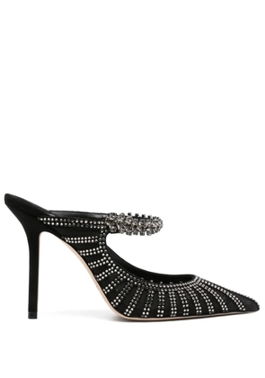 Jimmy Choo 100mm Bing mules - Black