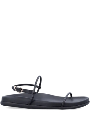 Ancient Greek Sandals Semystra strappy flat sandals - Black