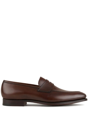 Crockett & Jones leather loafers - Brown