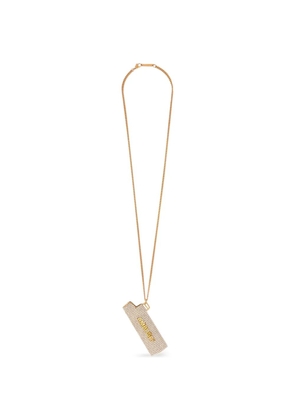 AMBUSH lighter-case necklace - Gold
