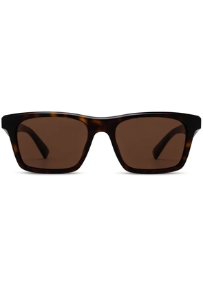 Alexander McQueen Eyewear square-frame sunglasses - Brown