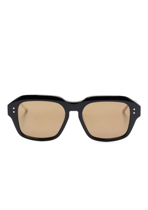 Thom Browne Eyewear oversize-frame sunglasses - Black