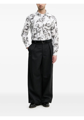 Versace Jeans Couture baroque-print shirt - White