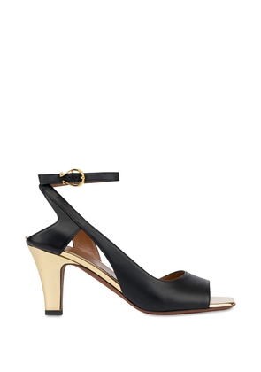 Pollini Muse ankle-strap heeled sandals - Black