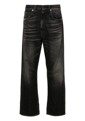 R13 logo-patch jeans - Grey
