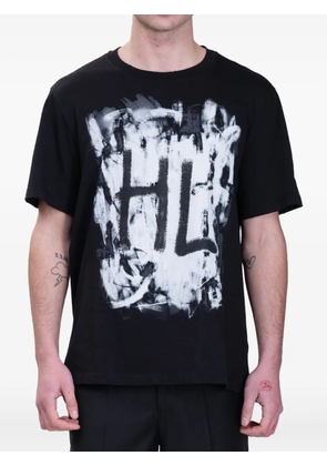Helmut Lang Scribble T-shirt - Black
