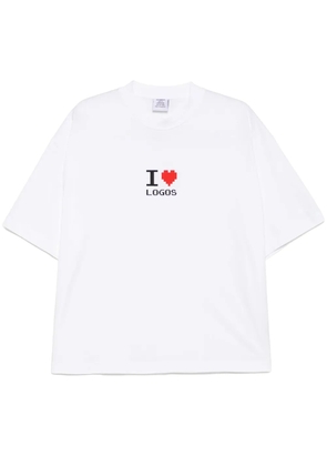 VETEMENTS graphic-print T-shirt - White