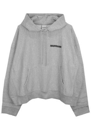 Readymade logo-embroidered hoodie - Grey
