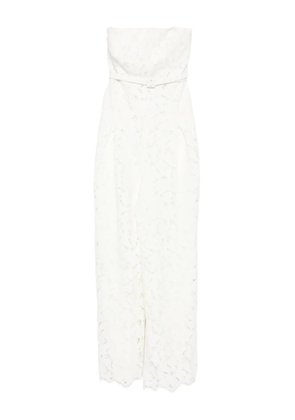 Simkhai lace belted dress - White