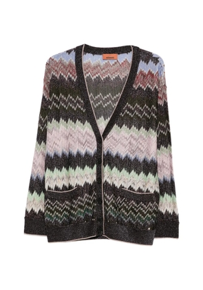 Missoni button zigzag cardigan - Black
