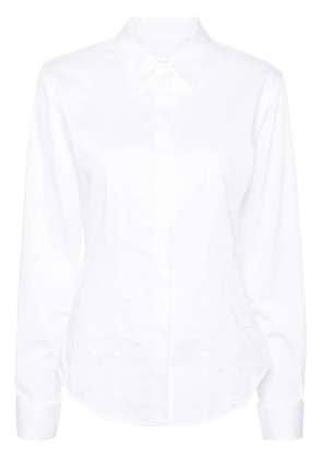 Helmut Lang classic-collar poplin shirt - White