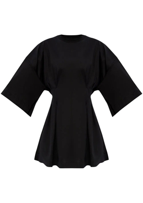 Max Mara fitted-waist cotton T-shirt - Black