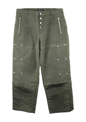THUG CLUB Scarred trousers - Green