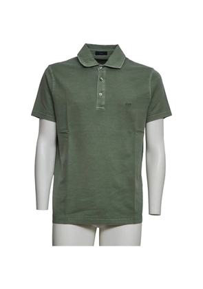 Fay embroidered polo shirt - Green