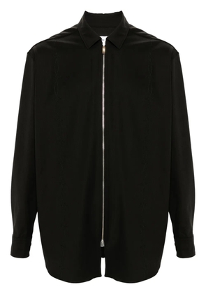 Soulland Derry zipped shirt - Brown