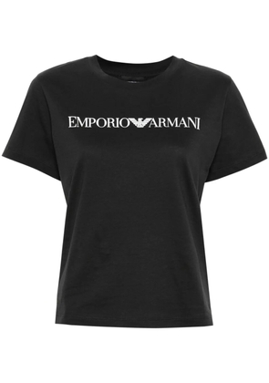 Emporio Armani logo-print T-shirt - Blue
