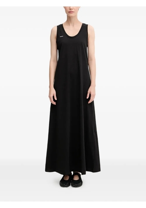 Pangaia U-neck maxi dress - Black