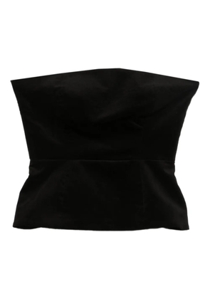 P.A.R.O.S.H. peplum top - Black