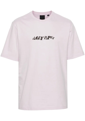 Daily Paper logo-print cotton T-shirt - Pink