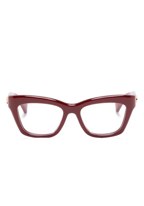 Gucci Eyewear cat-eye frame glasses - Red