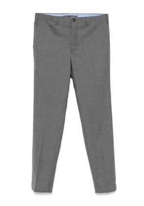 Incotex mélange-effect trousers - Grey