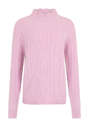 Malo cable-knit sweater - Pink