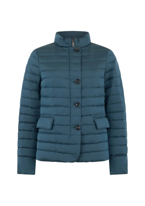 Moorer button padded jacket - Blue