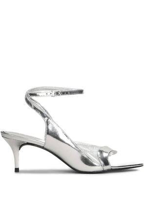 Schutz 65mm Ruber sandals - Silver