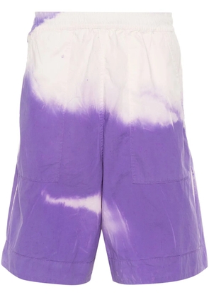 Stone Island abstract-print bermuda shorts - Neutrals