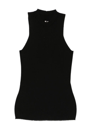 Rick Owens ribbed high-neck top - Black