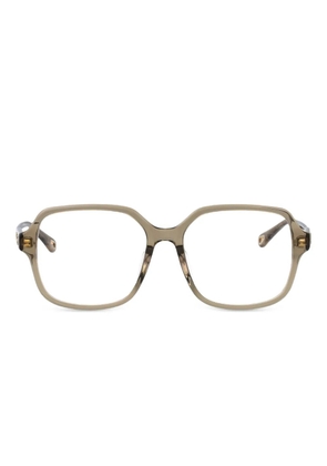 Chloé Eyewear square-frame glasses - Neutrals