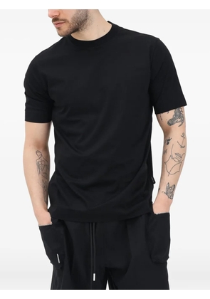 YES LONDON cotton T-shirt - Black