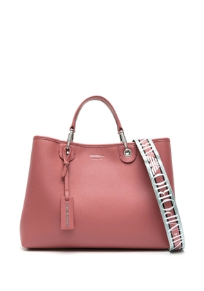 Emporio Armani medium MyEA tote bag - Pink