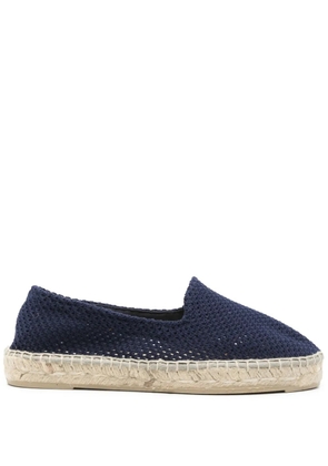 Manebi crochet espadrilles - Blue
