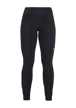 KARPOS logo-detail leggings - Black