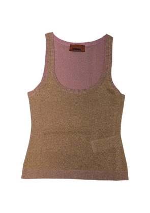 Missoni scoop-neck top - Gold