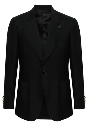 Lardini Attitude single-breasted blazer - Black