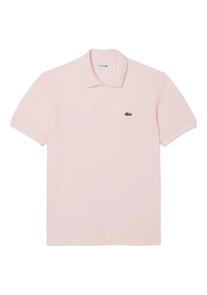 Lacoste embroidered-logo polo shirt - Pink