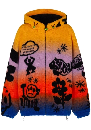 BARROW brushed ombré jacket - Orange