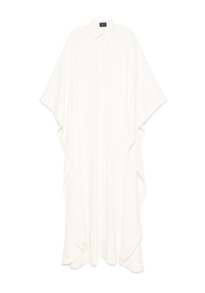 Brioni silk dress - Neutrals