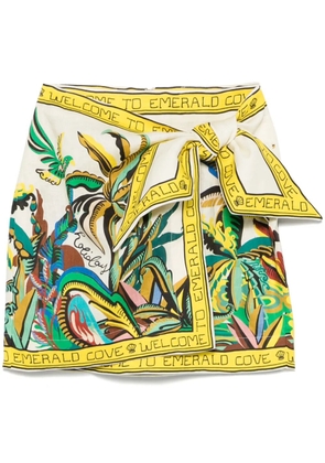 ALEMAIS Day Dream mini skirt - Neutrals