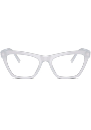 Dolce & Gabbana Eyewear DG-plaque glasses - White